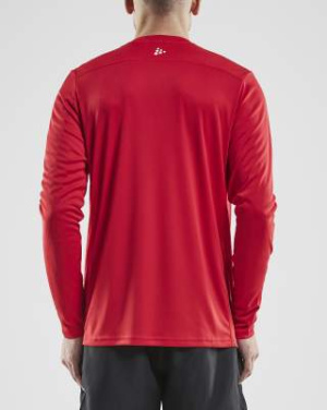 Rush LS Tee M, Bright Red - Craft (3)