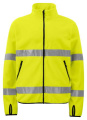 6327 FLEECE JACKET EN ISO 20471 CLASS 3, Yellow/Black
