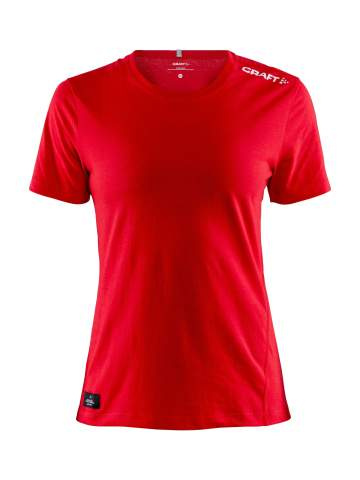 Community Mix SS Tee W, Bright Red - Craft (1)