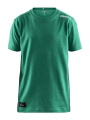 Community Mix SS Tee Jr, Team Green