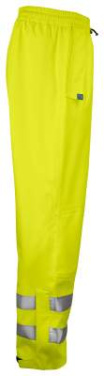 6550 RAIN PANT EN ISO 20471 CLASS 2/1, Yellow/Black – ProJob (4)