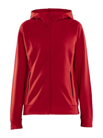 CORE Soul Full Zip Hood W, Bright Red - Craft (1)
