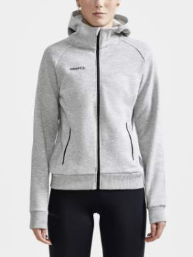 CORE Soul Full Zip Hood W, Grey Melange - Craft (4)