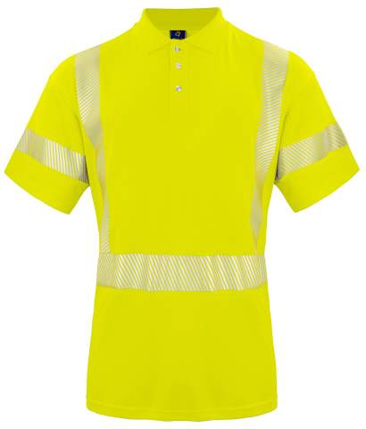 6015 PIQUE EN ISO 20471 CLASS 3/2, Yellow – ProJob (1)