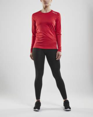 Rush LS Tee W, Bright Red - Craft (4)