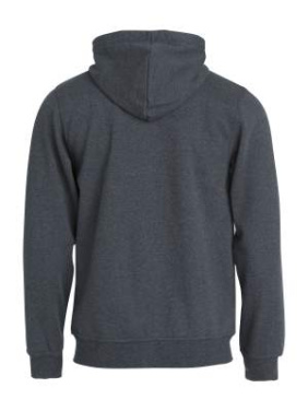 Basic Hoody Full Zip, anthracite melange – Clique (2)
