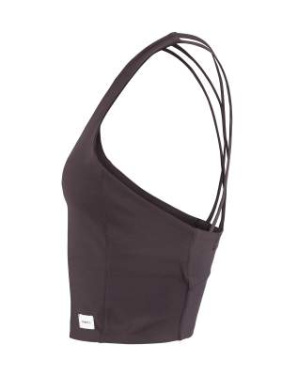 Collective Cropped Singlet W, Dk Plum - Craft (2)