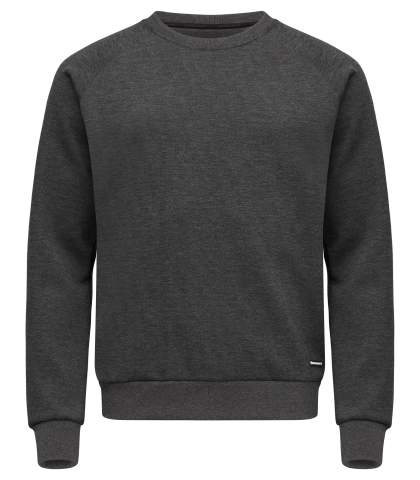 Pemberton Crewneck Men, Anthracite Melange - Cutter & Buck (1)