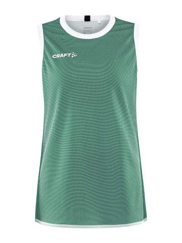 Progress Reversible Basket Singlet W, Team Green/White - Craft (1)