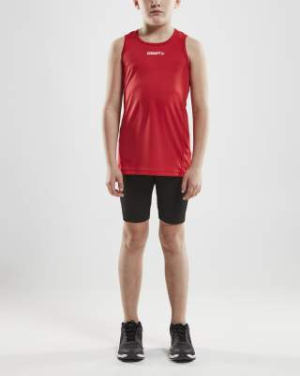 Rush Singlet Jr, Bright Red - Craft (4)