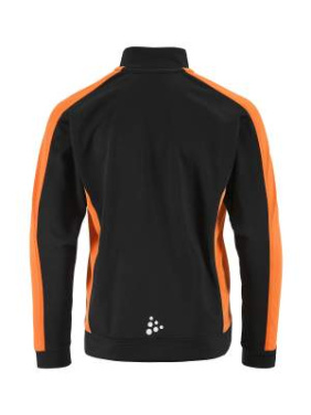 Evolve 2.0 Contrast Full Zip Jacket Jr, Black/Orange - Craft (2)