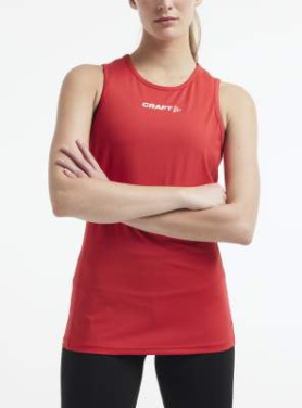 Rush Slim Singlet W, Bright Red - Craft (3)