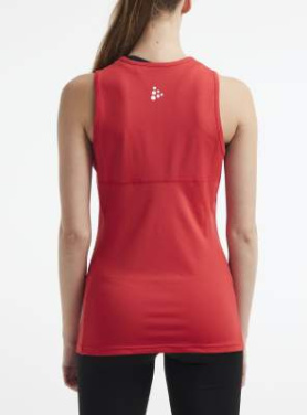 Rush Slim Singlet W, Bright Red - Craft (4)