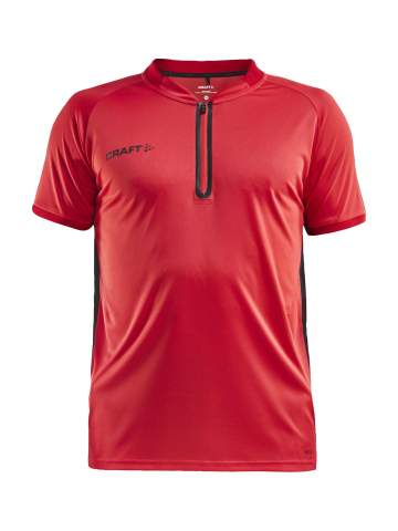 PRO Control Impact Polo M, Bright Red/Black - Craft (1)