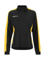 Evolve 2.0 Contrast Half Zip W, Black/Sweden yellow