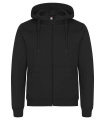 Miami Hoody Full Zip, Black