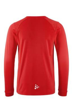 Rush 2.0 LS Tee JR, Bright Red - Craft (2)