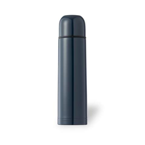 Vacuum Flask Tancher, NAVY BLUE - Makito
