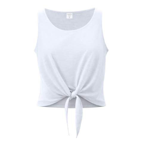 Women T-Shirt Slem, WHITE – Makito
