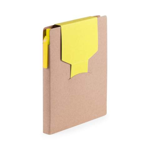 Sticky Notepad Cravis, YELLOW - Makito
