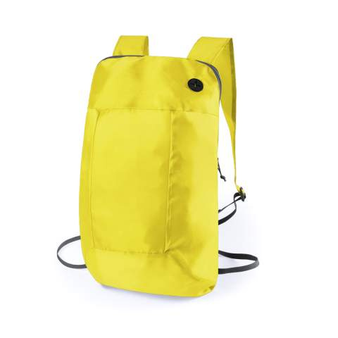 Foldable Backpack Signal, YELLOW – Makito