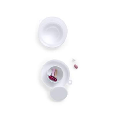 Foldable Cup Berty, WHITE – Makito (4)
