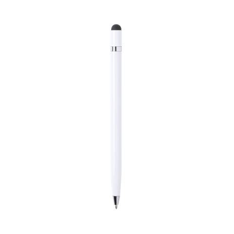 Stylus Touch Ball Pen Mulent, WHITE - Makito