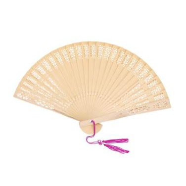 Hand Fan Madera, NATURAL – Makito (2)