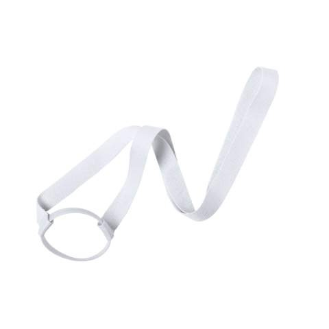 Lanyard Cup Holder Frinly, WHITE – Makito