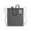 Drawstring Bag Fenin, BLACK