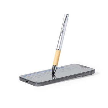Stylus Touch Ball Pen Grunt, SILVER – Makito (2)