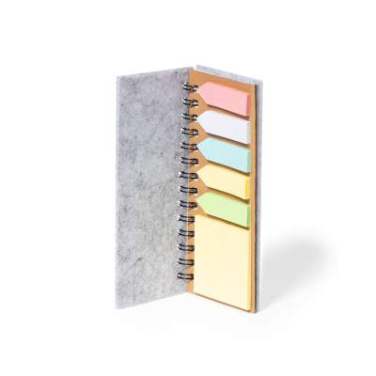 Sticky Notepad Aurat, GREY – Makito (3)