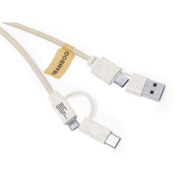 Charging Cable Denny, NATURAL – Makito (3)