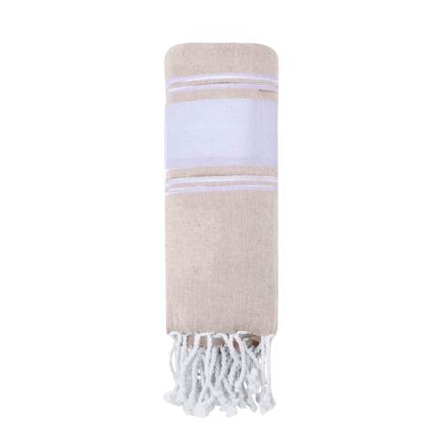 Towel Pareo Lainen, BROWN – Makito
