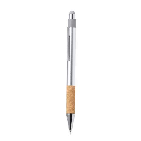 Stylus Touch Ball Pen Fobox, SILVER – Makito (1)