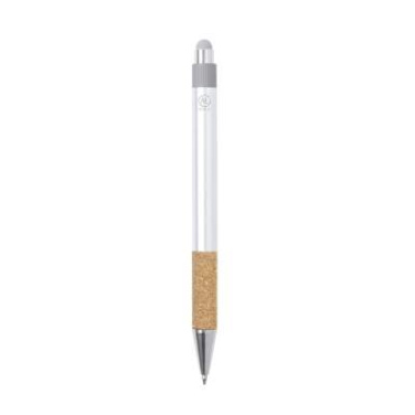 Stylus Touch Ball Pen Fobox, SILVER – Makito (3)