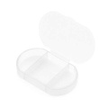 Pill box Trizone, TRANSPARENT
