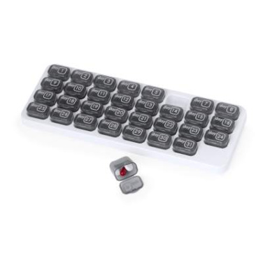 Pill box Stexio, GREY – Makito (3)