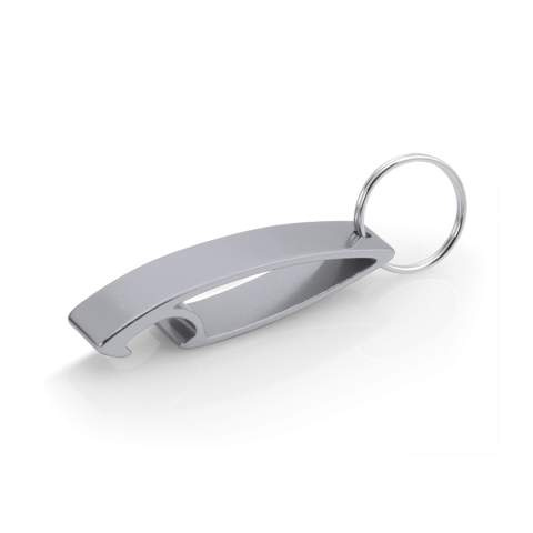 Bottle opener keyring Samo, SILVER – Makito