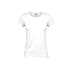 Women White T-Shirt "keya" WCS150, WHITE