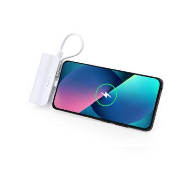 Power Bank Laford, WHITE – Makito (4)