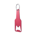 Bottle opener keyring Clevon, RED