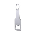 Bottle opener keyring Clevon, SILVER