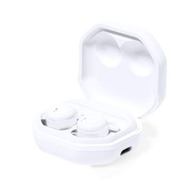 Earphones Stigo, WHITE – Makito (4)