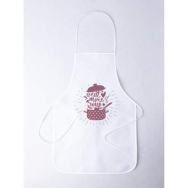 Sublimation Apron Salmux, WHITE – Makito (2)