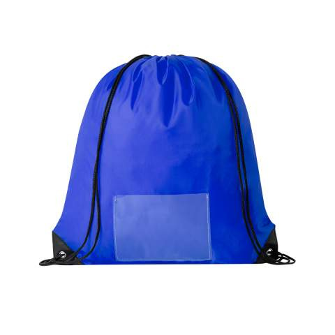 Race Number Drawstring Bag Selasi, BLUE – Makito