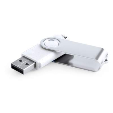 USB Memory Kursap 16GB, WHITE – Makito (2)