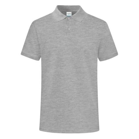 Adult Colour Polo Shirt Koupan, GREY – Makito