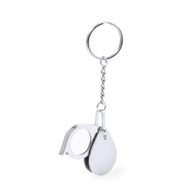 Magnifier Keyring Kitins 8X, SILVER – Makito (2)