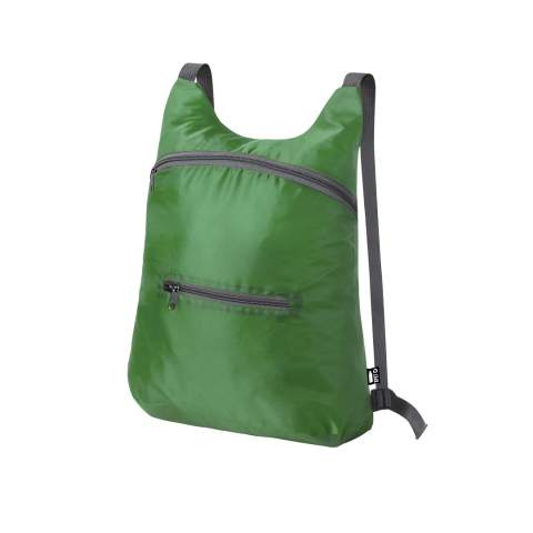 Foldable Drawstring Bag Brocky, GREEN – Makito